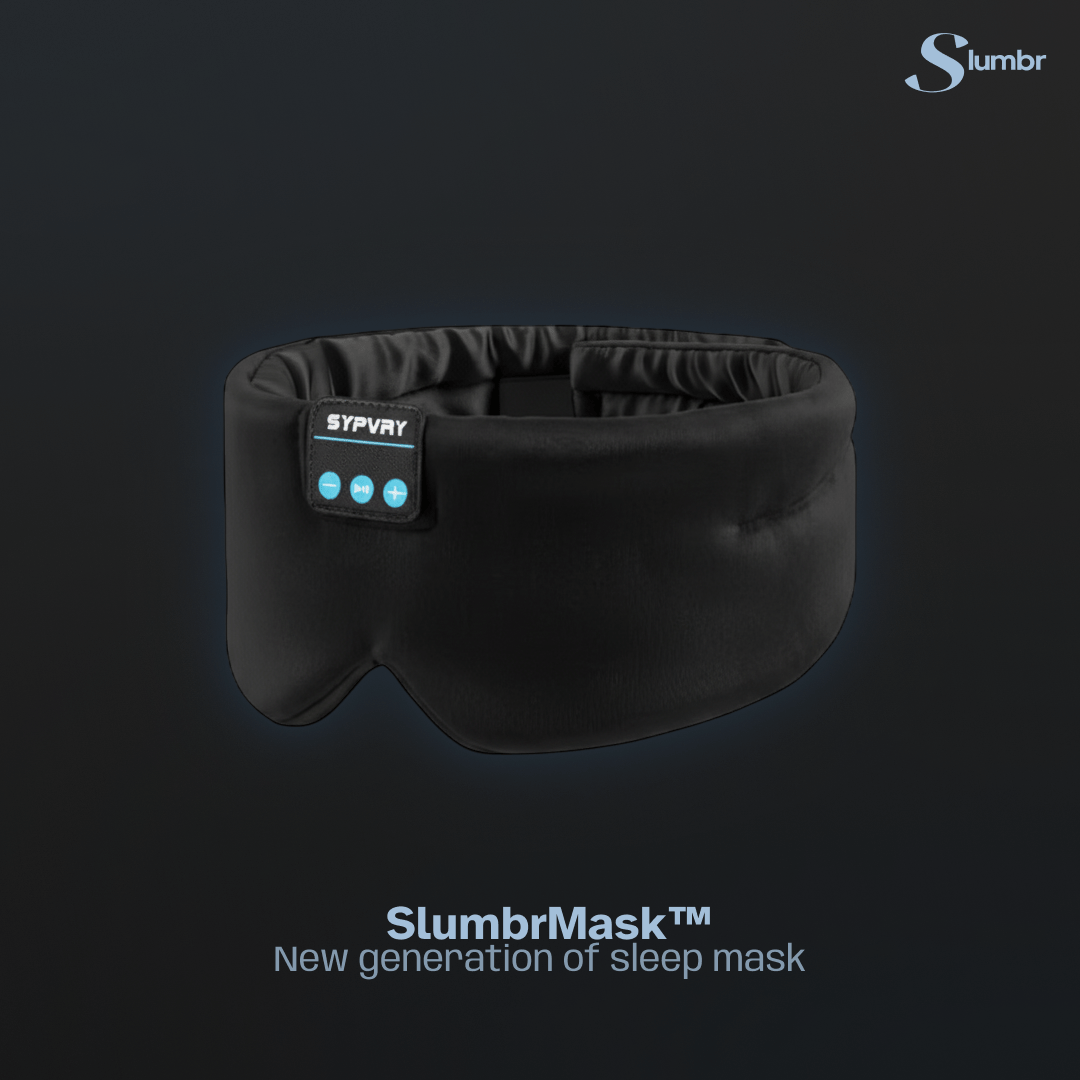 SlumbrMask™ – Music & Comfort in One.