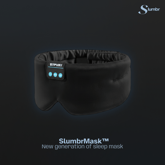 SlumbrMask™ – Music & Comfort in One.