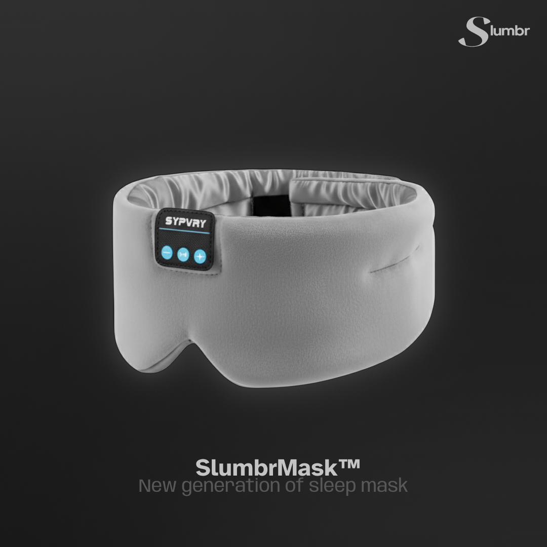 SlumbrMask™ – Music & Comfort in One.