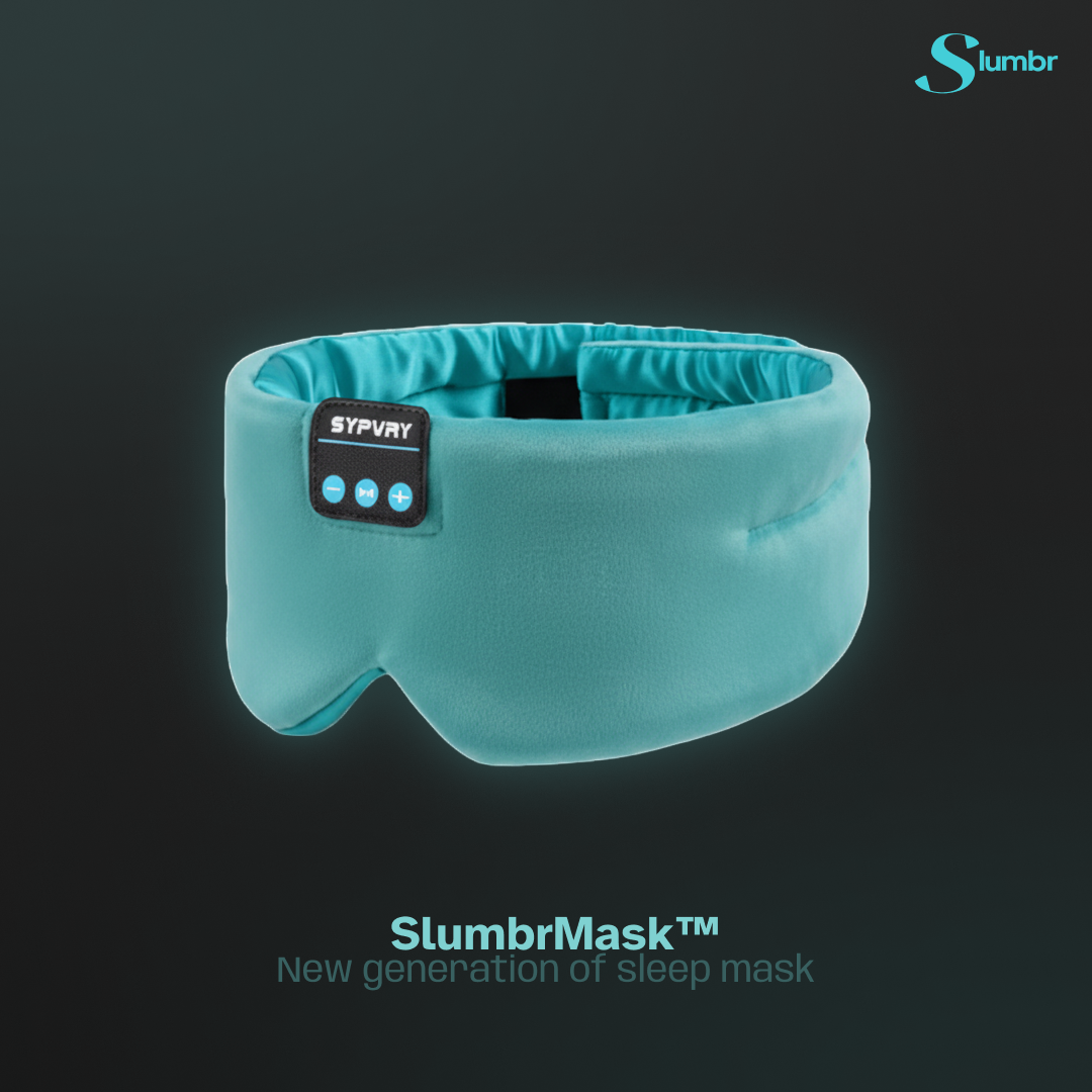 SlumbrMask™ – Music & Comfort in One.