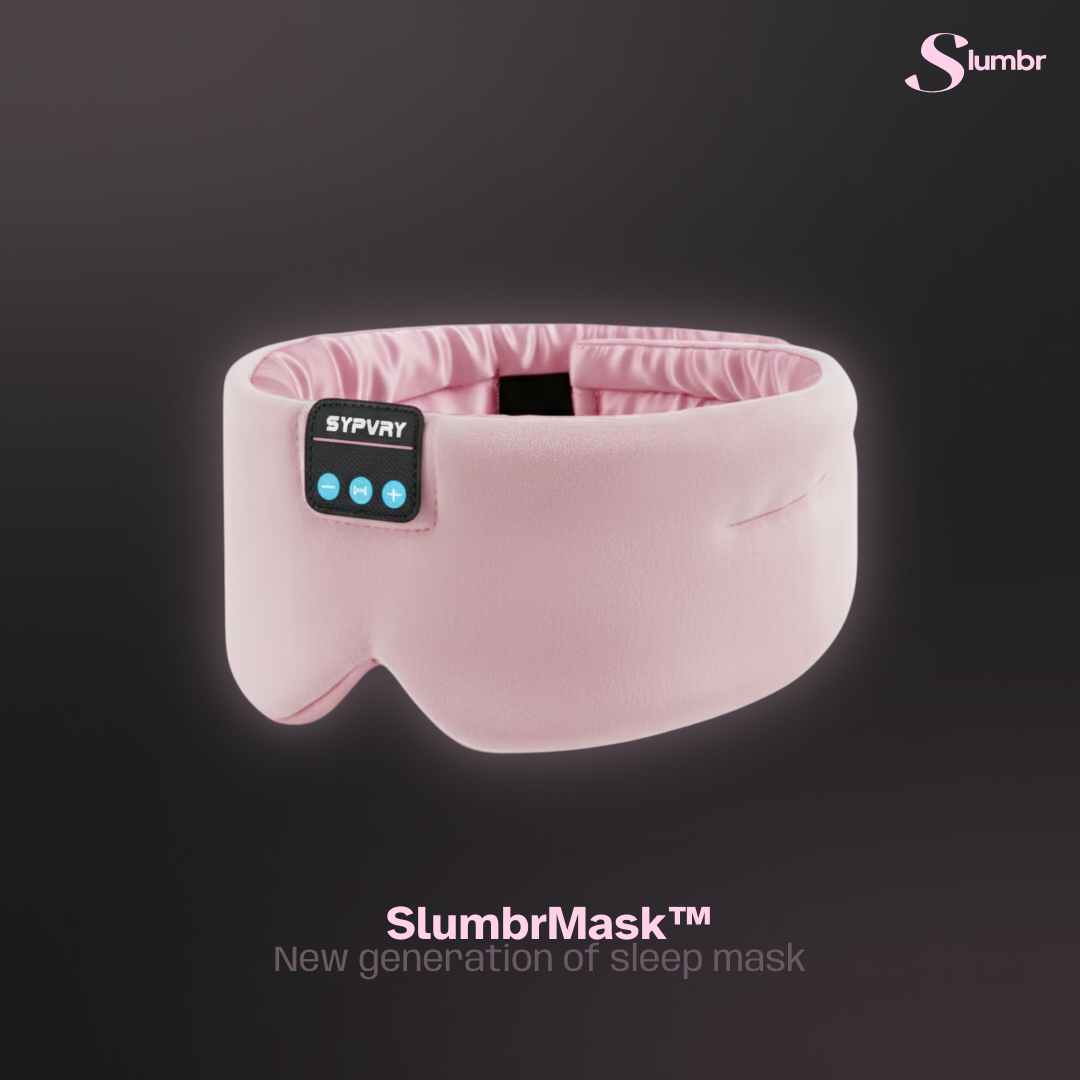 SlumbrMask™ – Music & Comfort in One.